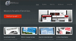 Desktop Screenshot of derrickdavis.com