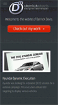 Mobile Screenshot of derrickdavis.com